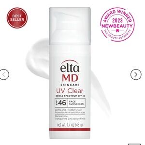 EltaMD UV Clear Broad-Spectrum SPF 46, NWT
